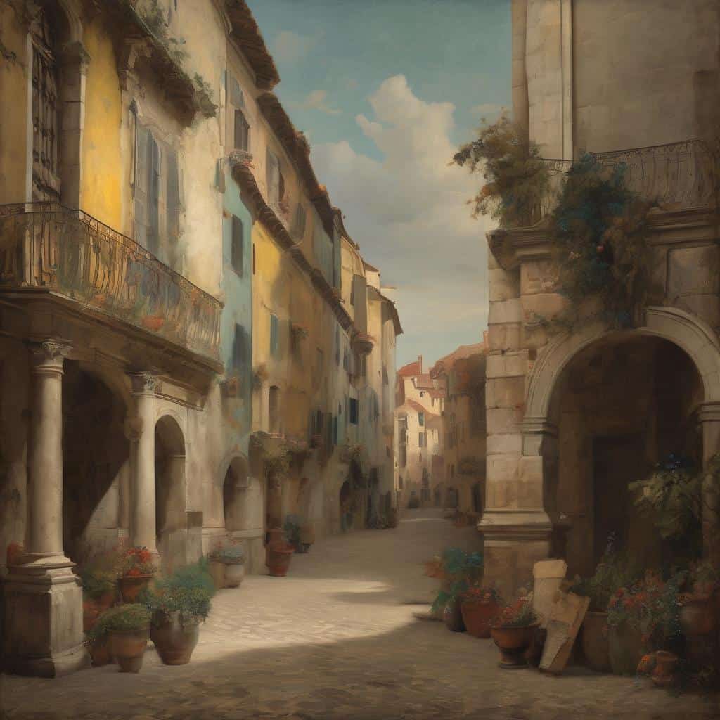 Ασκητικό τοπίο σε γειτονιά της Ευρώπης, συνδυασμός μουσικής και εικαστικής τέχνης.